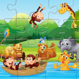 Animals Puzzle Game for Free and No Download